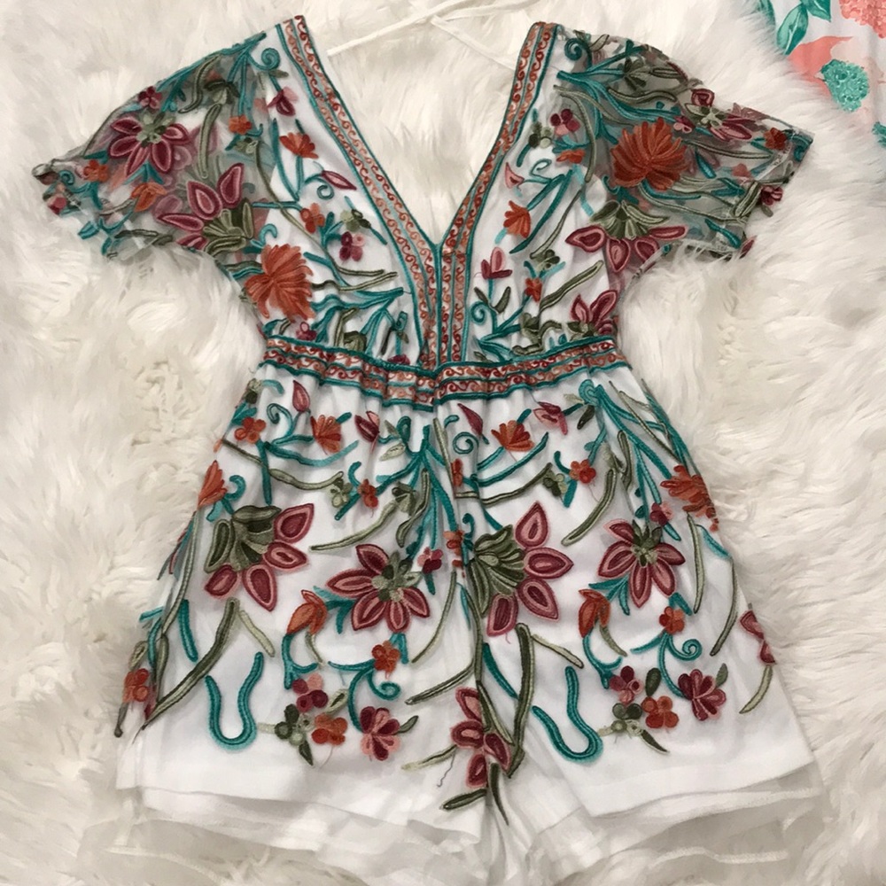Floral romper